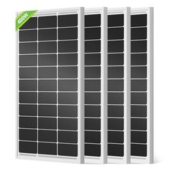 ECO-WORTHY 400W Solar Panels 4x100W 18V Monocrystalline Off Grid