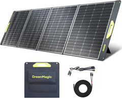 Portable 400 Watt Solar Panel, 39V 400W Foldable Panel Solar Charger Lightweight