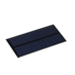 Mini Solar Panel Cell 5V 200mA 1W 130mm x 60mm for DIY Project