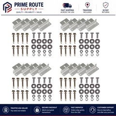 Versatile Aluminum Z Brackets for Solar Panels on RVs, Yachts, and Trailers
