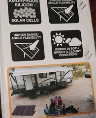 100 Watt Amorphous Solar Panel Kit