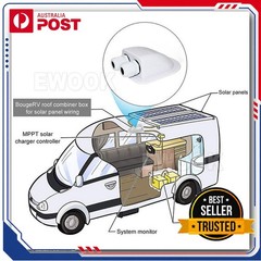 Caravan Solar Car Junction Box Waterproof Entry Gland Box for Camper Roof