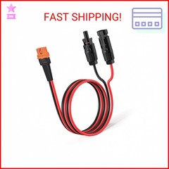 ELFCULB 10AWG 2FT Solar to XT60i Cable 2 10 25 35 50 75 100FT Solar Connector to
