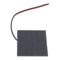 3 Set Small Solar Panels Professional 1W Monocrystalline Silicon High Efficiency