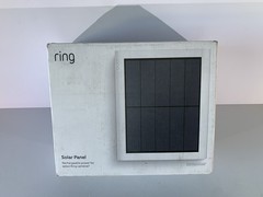 Ring Solar Panel for Select Ring Security Cameras – White