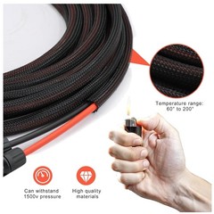 40FT Solar Extension Cable – 10AWG Connector Kit