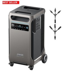 Ultimate Home & RV Backup: SOLIX F3800 Portable Power Station – 3,840Wh, 6kW