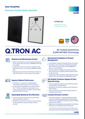 (Pallet of 26) QCELLS Solar 430 W AC Solar Panels – Q.TRON BLK M-G2+/AC 430 -USA