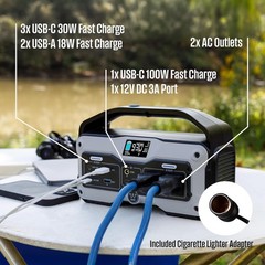 400W 183Wh Portable Solar Generator Westinghouse iGen400s