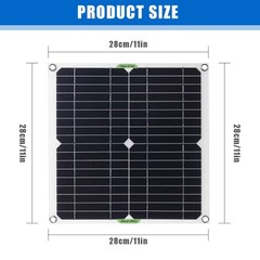 400 Watts Solar Panel Kit 100A 12V Battery Charger with Controller Caravan Boat