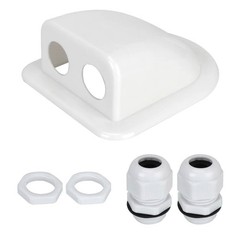 Solar Cable Entry Gland Junction Box Roof Wire Connector for RV Boat Caravan