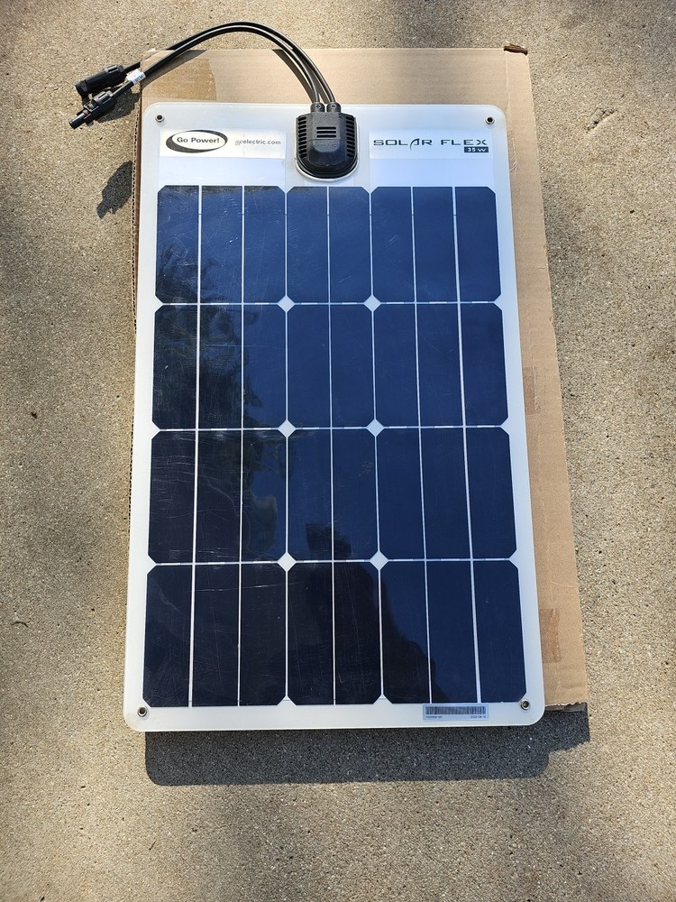 Go Power 35W Flexible, Mono Solar Panel