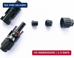 100PCS Solar Panel Connector IP67 Waterproof Connector Male/Female 50Pairs with