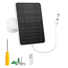 Solar Panel For Security Camera 5w Usb Solar Panel For Dc 5v Security Camera Mic