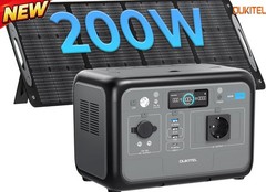 Portable Power Station 512Wh LiFePO4 Battery 800W/512Wh With 200WSolar Generatoe