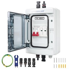 Durable 500V PV Combiner Box with Waterproof Rating & Visual Status Monitor