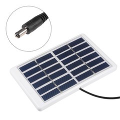 1.2W 6V Micro Solar Panel Module DIY Polysilicon with 3 Meters Wire