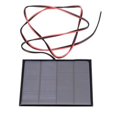 1.5W 12V Solar Panel Small Cell Module With 1M Wire P3B44223