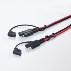SAE Extension Cable with Dust Cap – 14 AWG SAE to SAE Power Automotive Extens…