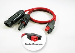 18″ inch Solar Charging Cable fits ANDERSON POWERPOLE, JACKERY, 45A Connectors