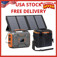 300W Solar Power Station with 40W Panel – Ideal for Camping & Home Use