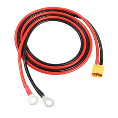 XT60 to O Ring Terminal Cable XT60 Male to O Ring Connector Cable with 1M 12AWG