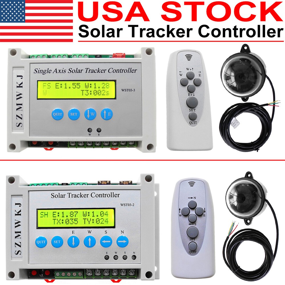 Dual Axis Solar Tracker Controller/Single Axis Automatic Solar Panel Tracking IG
