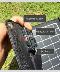 Outdoor Portable Folding Solar Panel Charger USB For Camping Phone Smartphone