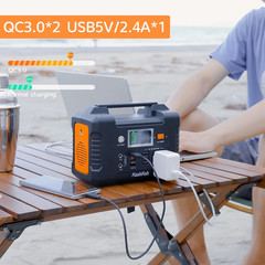 200W Portable Power Station, 40800Mah Solar Generator, Portable Generator