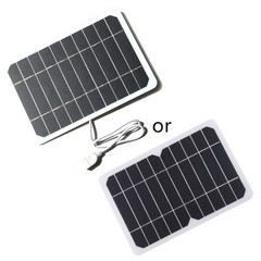 Multifunctional 5W 5V Portable Solar Panel with USB Output Devices for Car