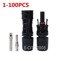 Lot Solar Connector For MC4 1500V 30A UV Resistant IP67 Male Female Connector