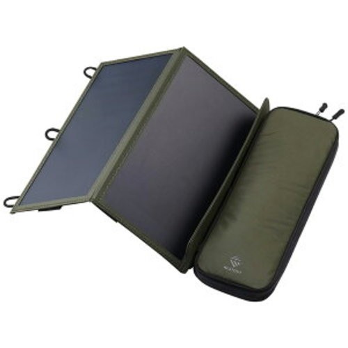 ELECOM MPA-NEST-S012OV NESTOUT SOLAR-1 14W 2 Panels Solar Charger Olive Japan