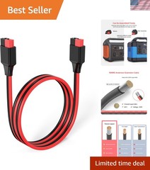 10AWG 2FT Anderson Extension Cable 2 6 10 20 35 50FT Solar Extension Cable An…