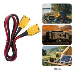 XT90 Female to Female Power Cable 10AWG for Solar Charging Use
