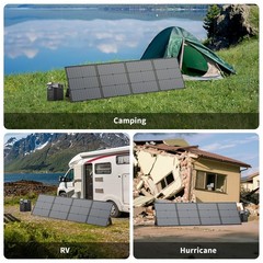 Portable Solar Panel 220W 40V Monocrystalline Foldable Solar Panels Charger P…