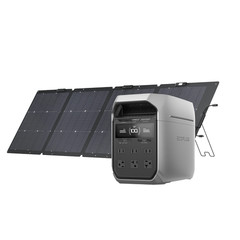 EcoFlow DELTA 3 Plus 1024Wh Portable Power Station LFP Battery+220W Solar Panel