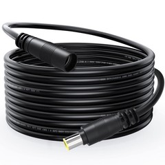 ELECTOP DC 8mm Extension Cable 20Ft, DC 8mm Cord 14AWG DC 8mm Female to Male …