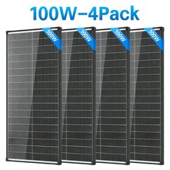 4Pack 100W Solar Panel