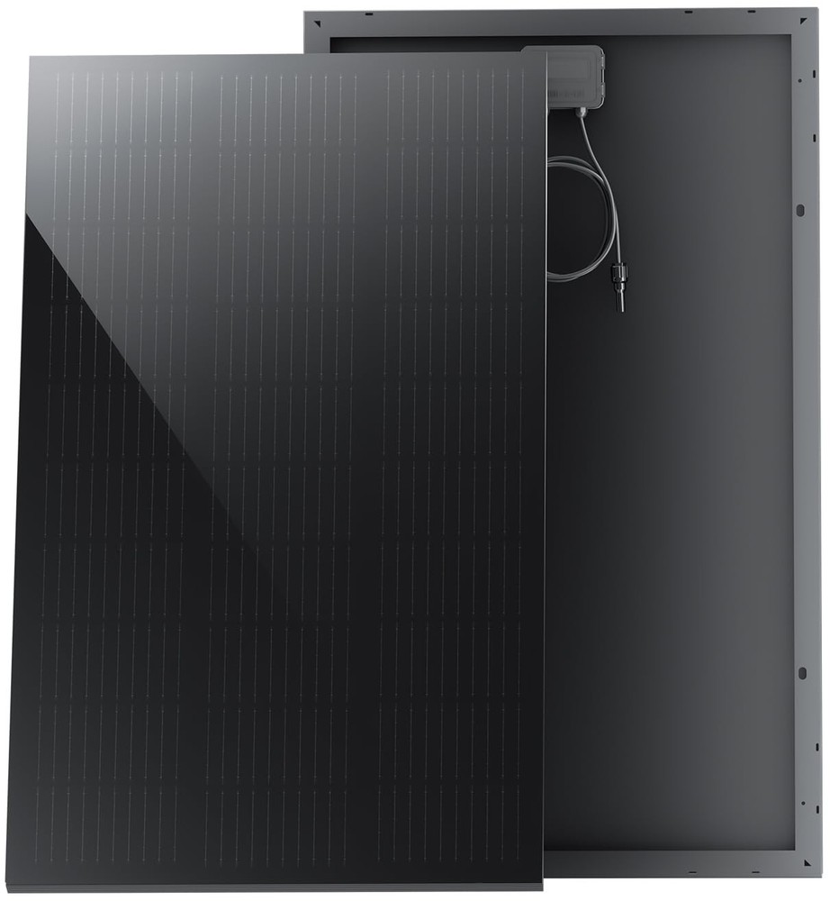 STAR 200 Watt Solar Panel, 2PCS 100W 12/24V Solar Panels with FrameLess Desig…
