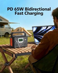 222Wh Solar Generator – Fast Charging for Camping & Home Use