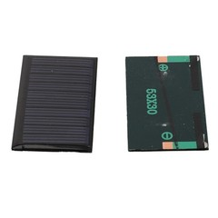 10pcs 53x30mm Lawn Light Monocrystalline Solar Panel Epoxy Resin Epoxy Board New