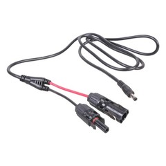 Solar Adapter Male and Female to 5.5mmx2.1mm Male Solar Power Extension Cable