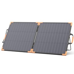 MHPOWOS 100W 200W Bifacial Portable Solar Panel Suitcase 23.5% High Efficiency