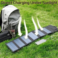 800W Foldable Solar Panel Portable USB Charger 5V DC Camping Power Supply