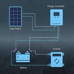 AeternaSol 200W(100W*2) Solar Panel Mono18V 18BB PV Battery Outdoor RV Off Grid
