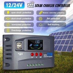 200W Flexible Mono Solar Panel 12V Off-Grid RV Camper Marine Home Boat Cabin Van