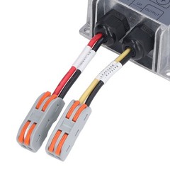 Solar Battery Charge Controller Boost MPPT Voltage Adjustable Waterproof With