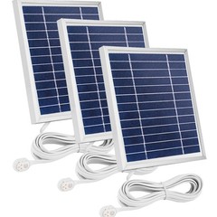3 Pack Solar Panel Charger Compatible with Arlo Pro 5S 2K/Pro 4/Pro3/Ultra 2/…