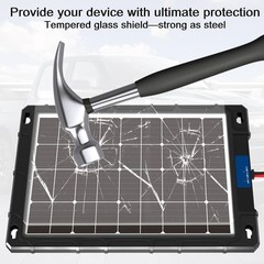 12V 20w Solar Battery Charger – Built-in Intelligent MPPT Controller Waterpro…