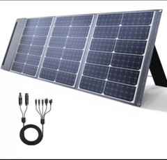 100W Portable Solar Panel for Power Station Generator,20V Ultra-Light 5.5lbs